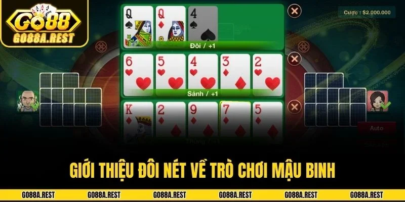 Giới thiệu đôi nét về trò chơi mậu binh